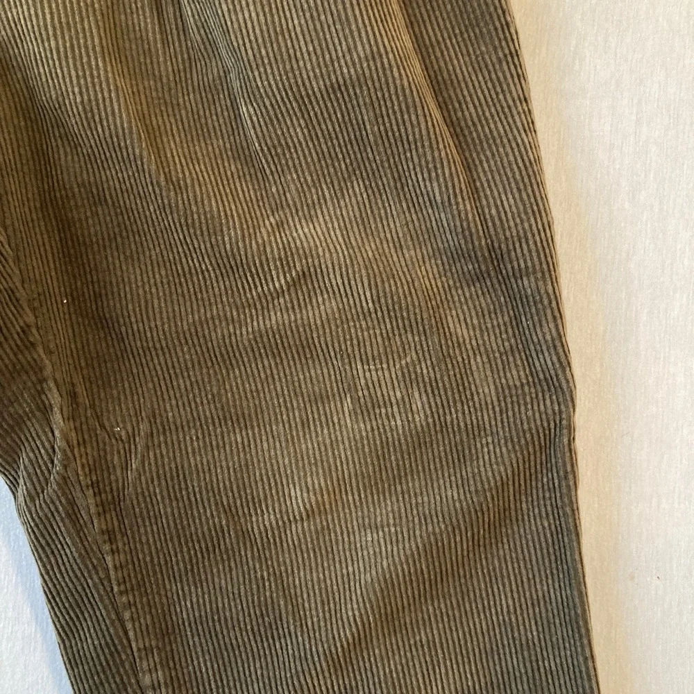 VTG Polo Ralph Lauren Andrew Pant CORDUROY Men 36x34 (Fit 33x28) Brown Preppy